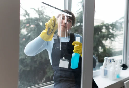 Nettoyage de vitres intérieures et extérieures à Saint-Vit
